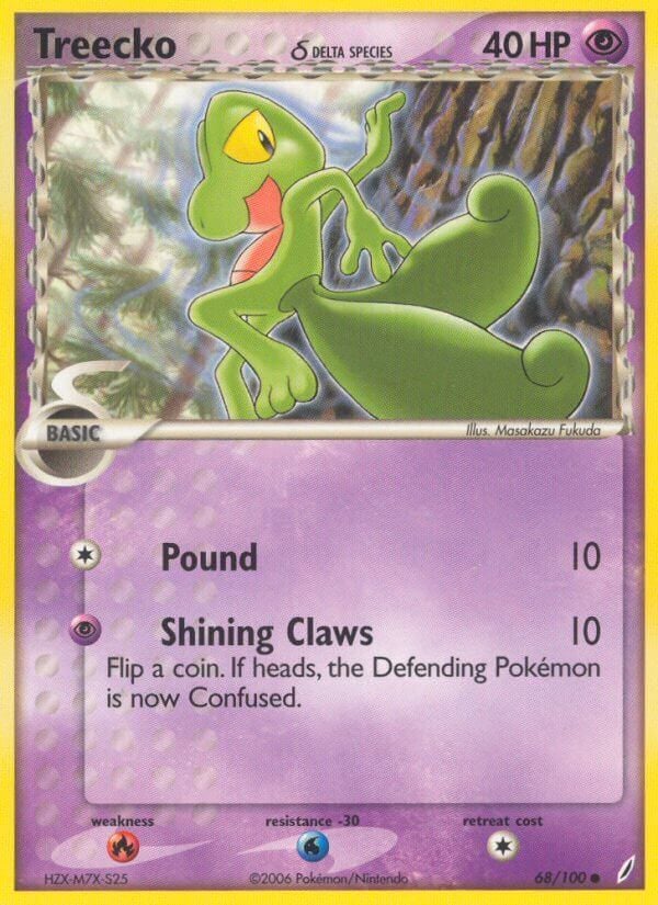 Treecko δ Delta Species
