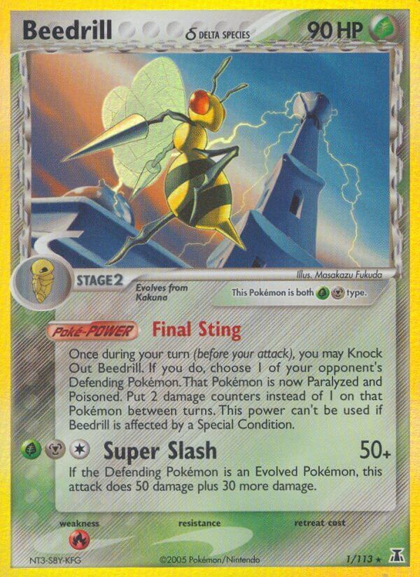Beedrill δ Delta Species