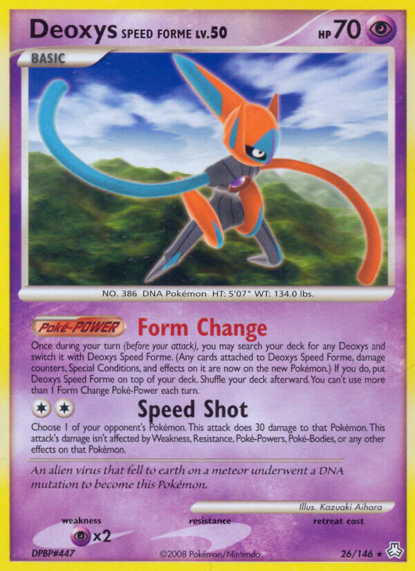 Deoxys Speed Forme Lv.50