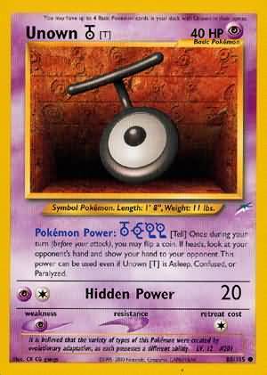 Unown [T]