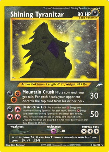 Shining Tyranitar