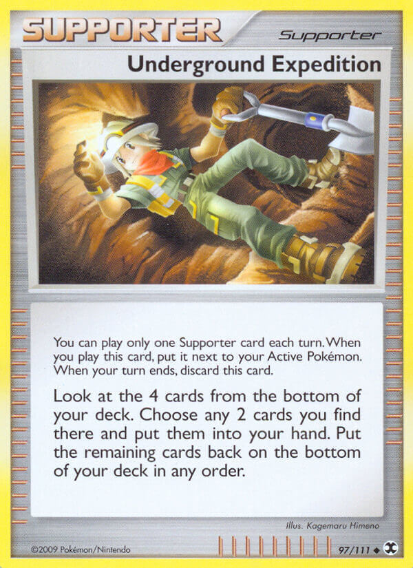 Underground expedition