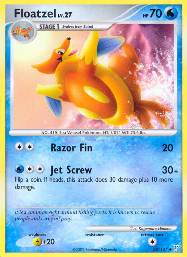 Floatzel Lv.27