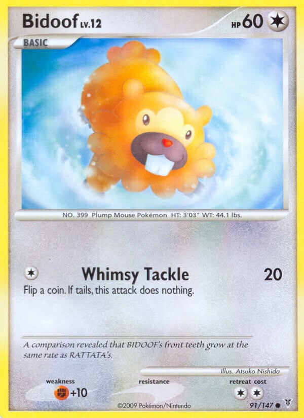 Bidoof Lv.12