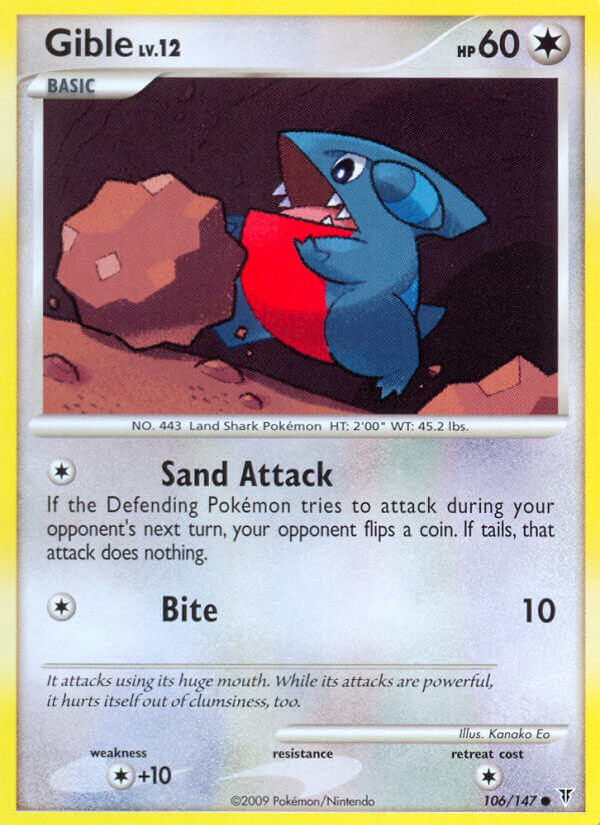 Gible Lv.12