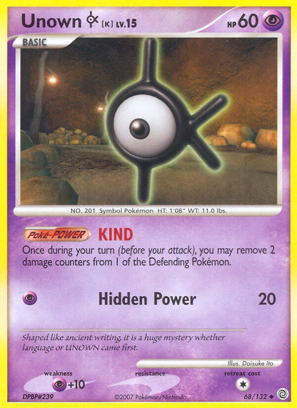 Unown [K] Lv.15