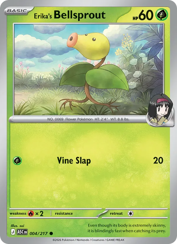 Bellsprout di Erika
