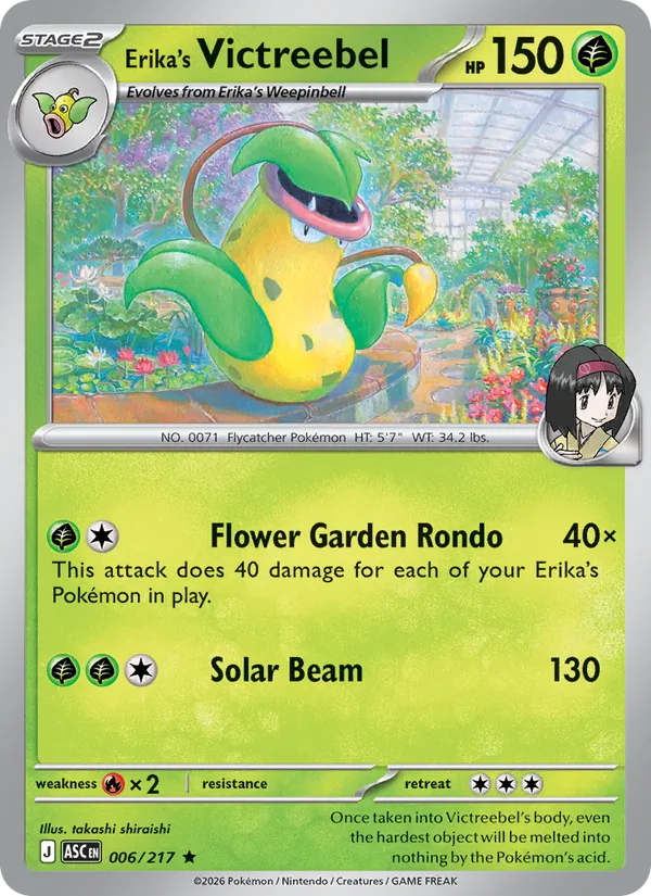 Victreebel di Erika