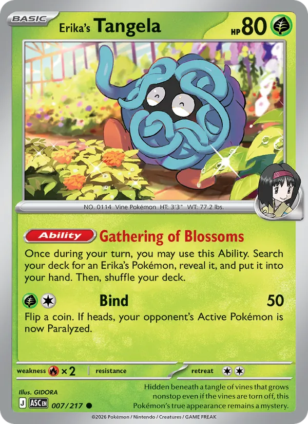 Tangela di Erika
