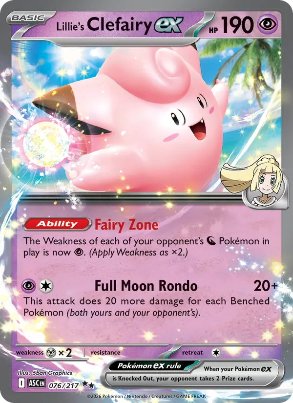 Clefairy-ex di Lylia