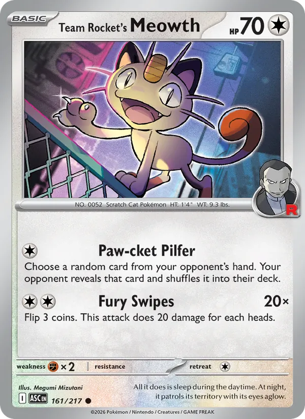 Meowth del Team Rocket