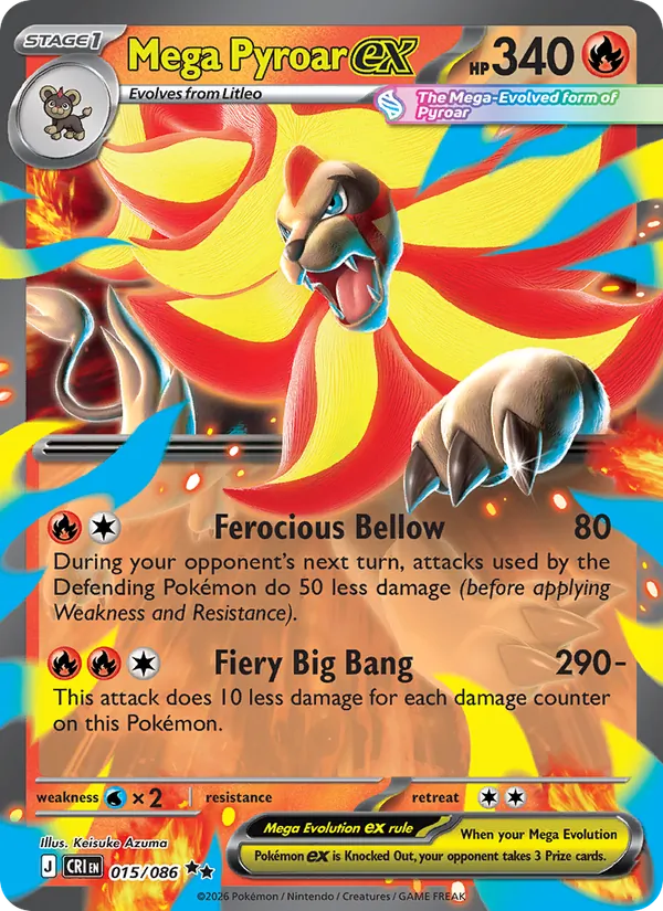 Mega Pyroar-ex