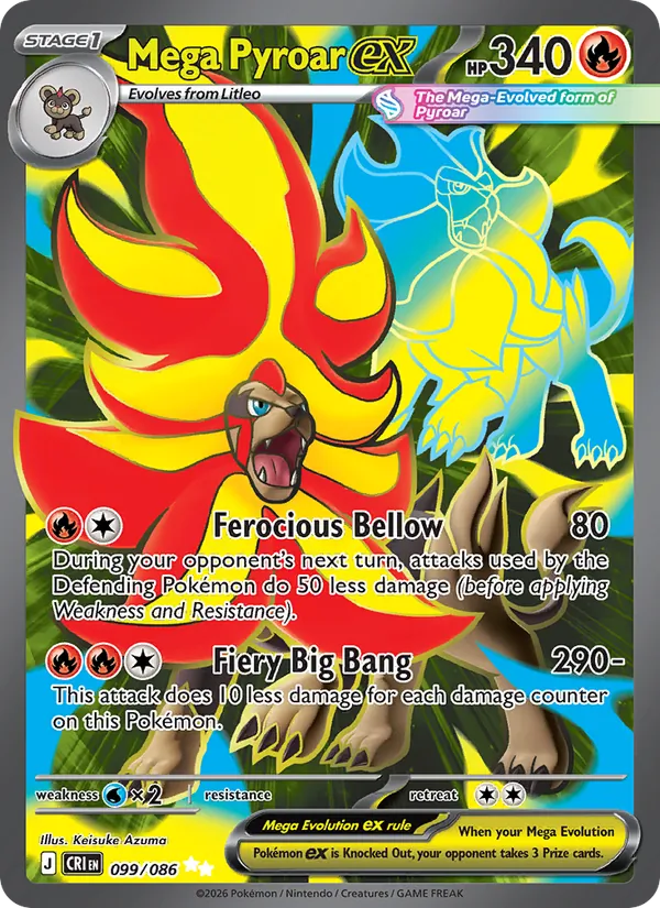 Mega Pyroar-ex