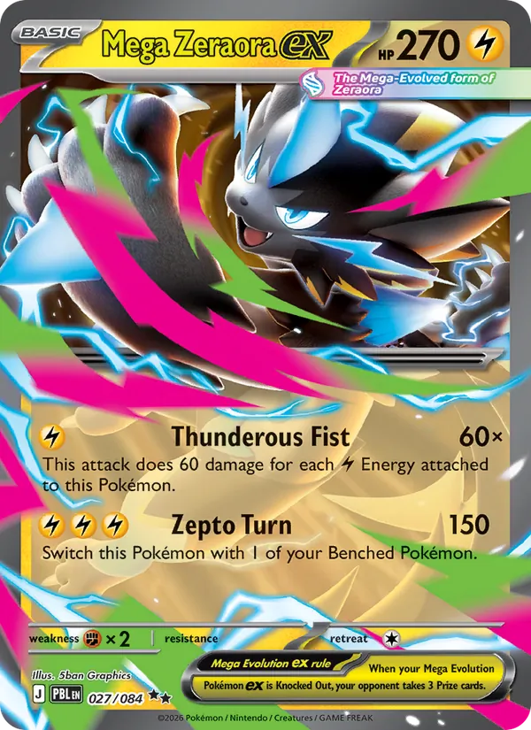 Mega Zeraora-ex