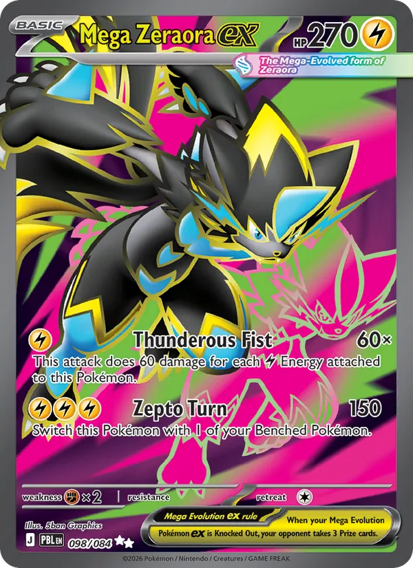 Mega Zeraora-ex