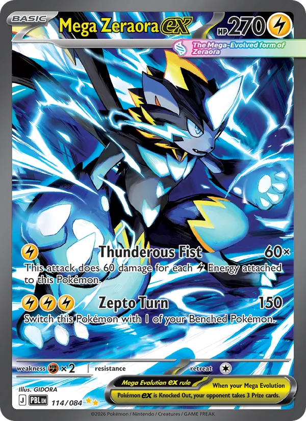 Mega Zeraora-ex