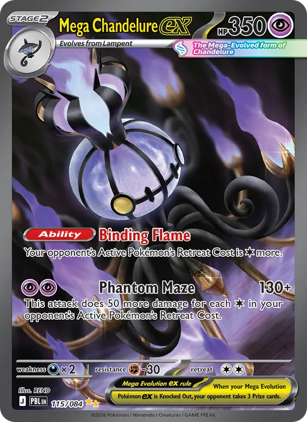 Mega Chandelure-ex