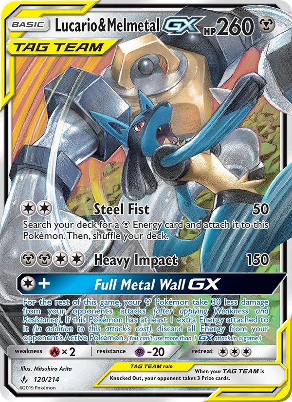 Lucario e Melmetal GX
