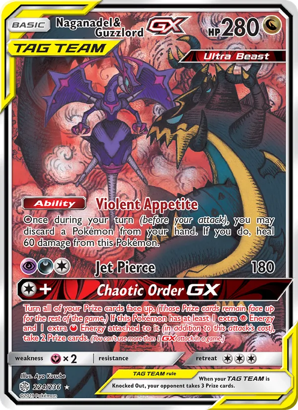 Naganadel e Guzzlord GX
