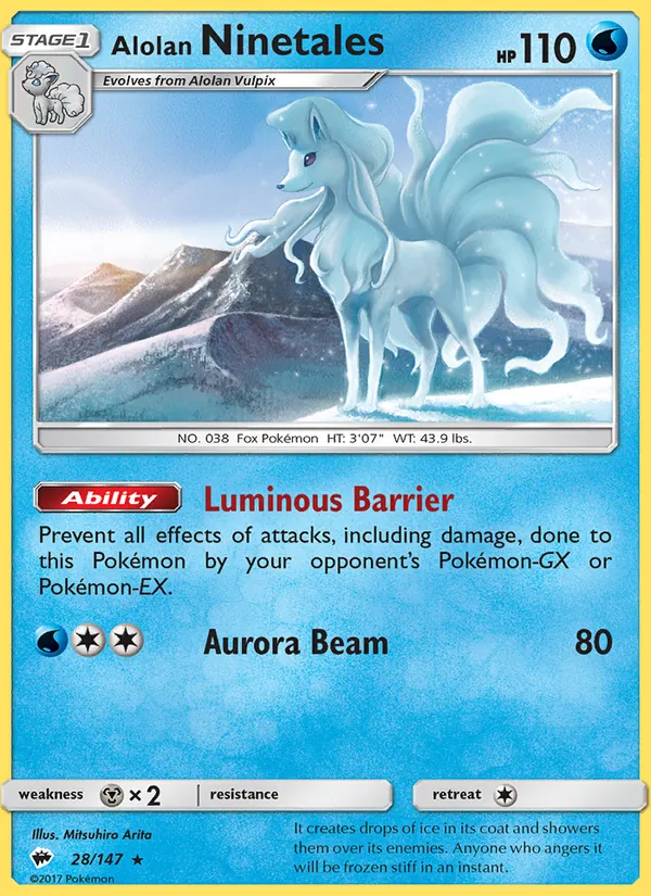 Ninetales di Alola