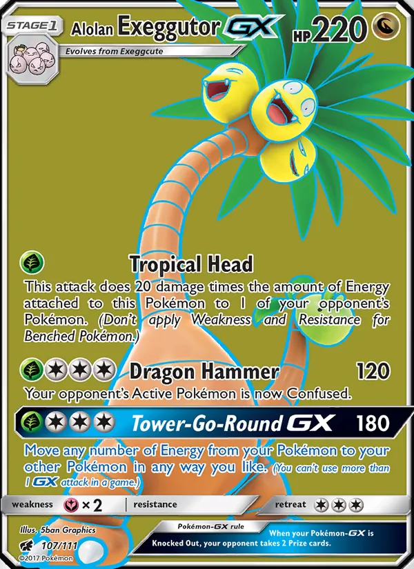 Exeggutor di Alola GX