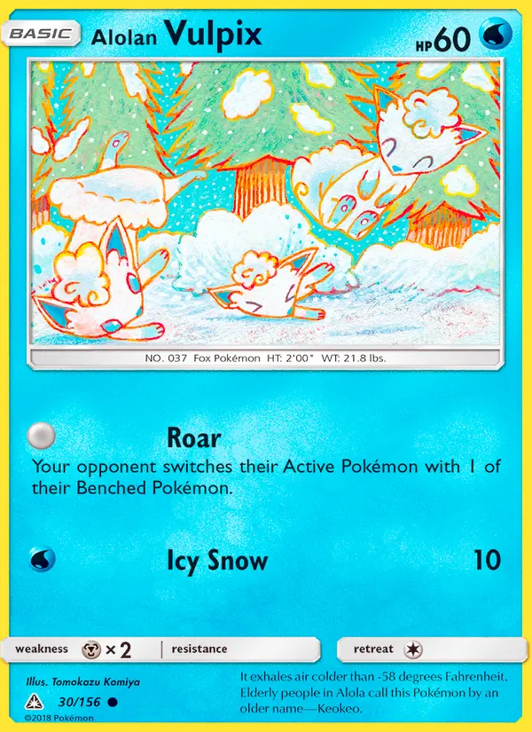 Vulpix di Alola