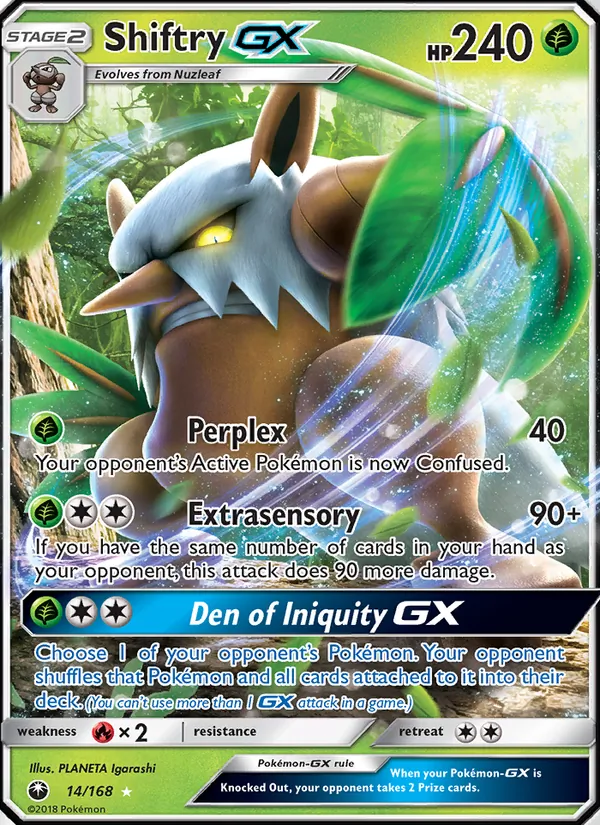 Shiftry GX
