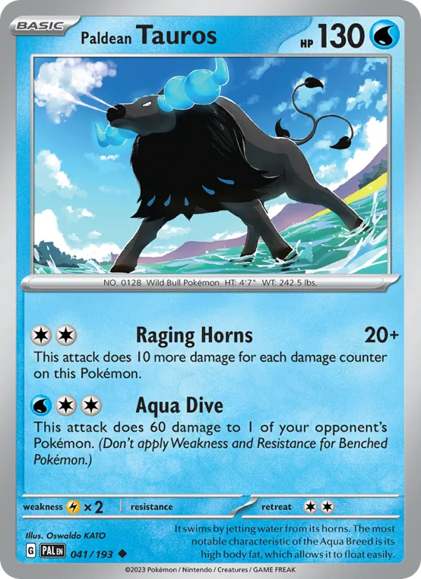 Tauros di Paldea