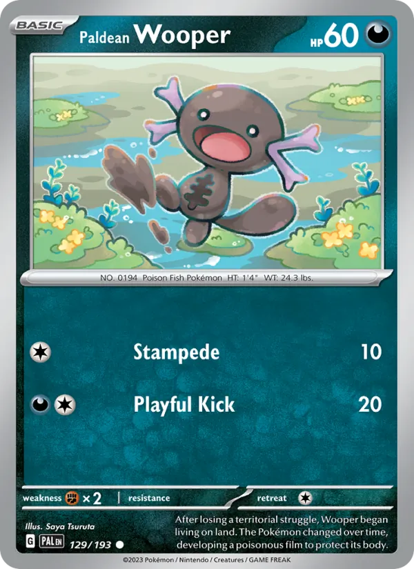 Wooper di Paldea