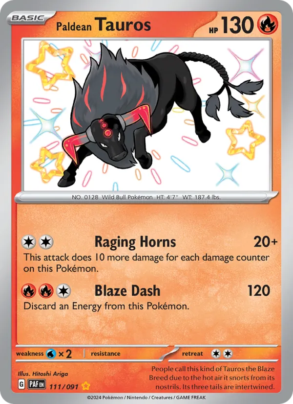 Tauros di Paldea