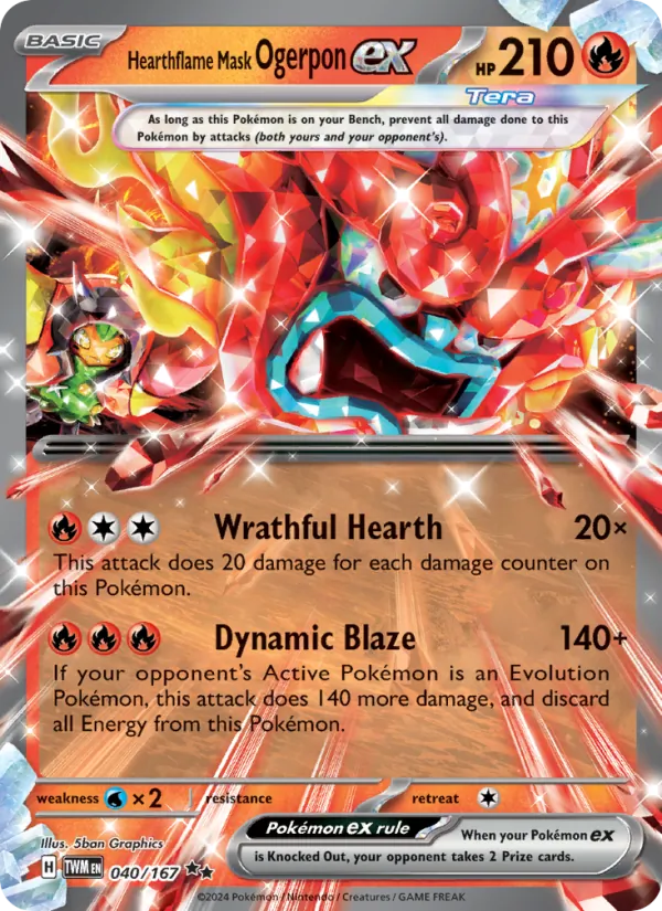 Ogerpon Maschera Focolare-ex