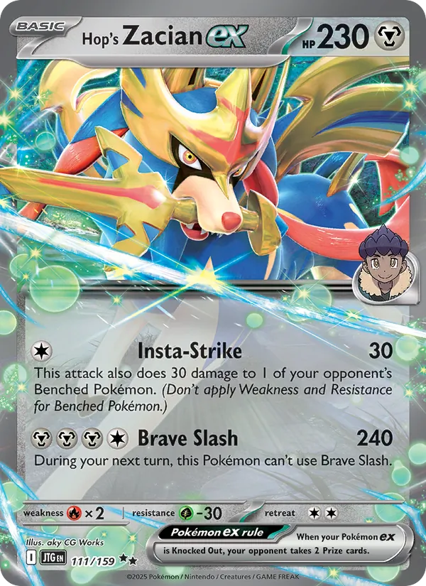 Zacian-ex di Hop