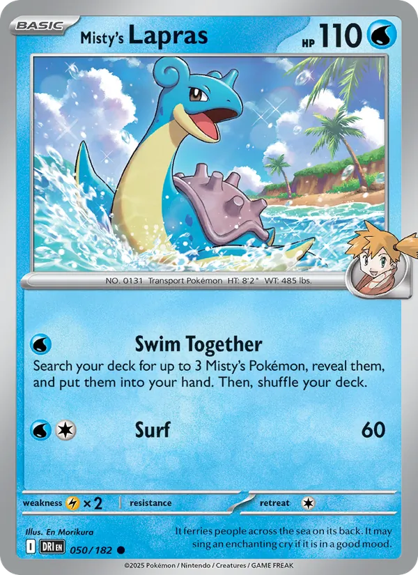 Lapras di Misty