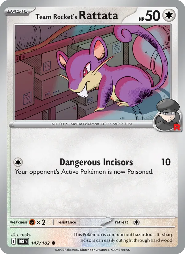 Rattata del Team Rocket