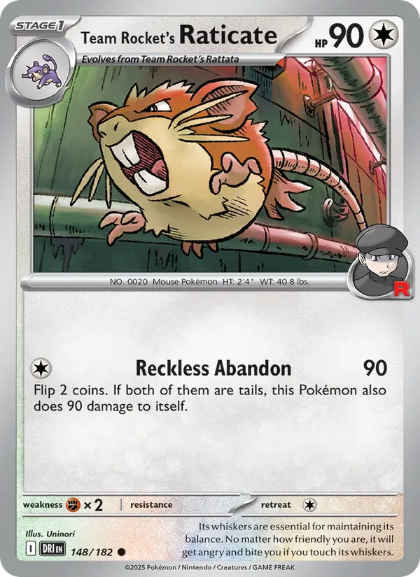 Raticate del Team Rocket