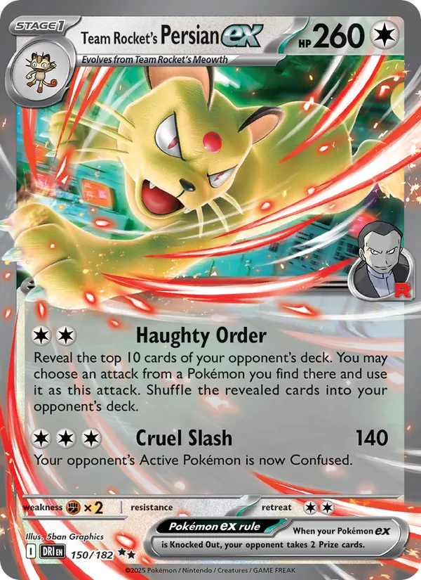 Persian-ex del Team Rocket