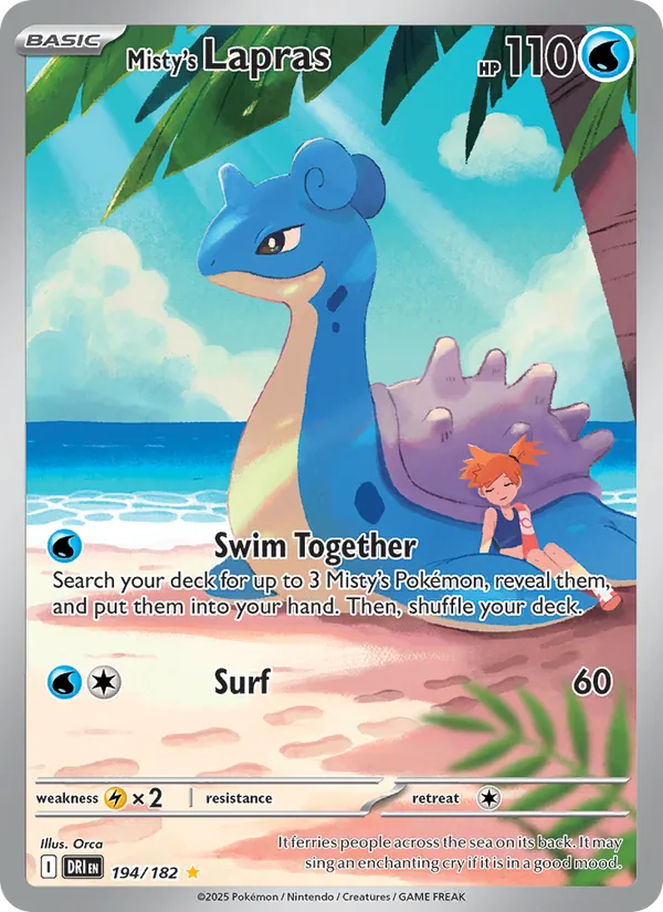 Lapras di Misty