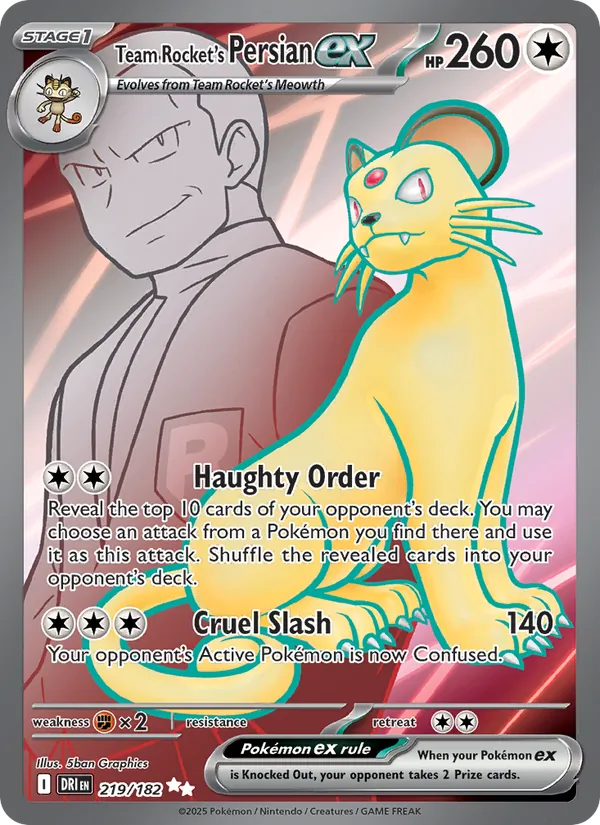 Persian-ex del Team Rocket