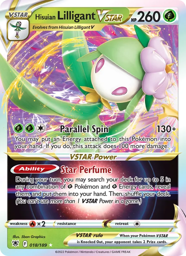 Lilligant di Hisui V ASTRO