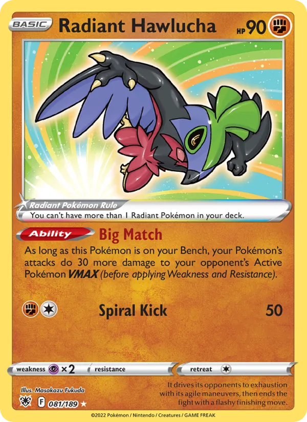 Hawlucha Lucente