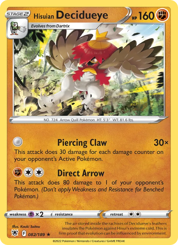 Decidueye di Hisui