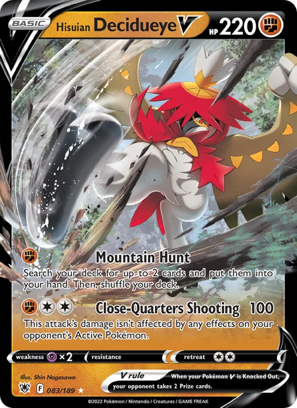 Decidueye di Hisui V