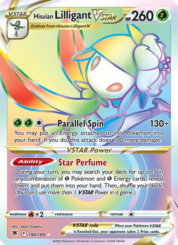 Lilligant di Hisui V ASTRO