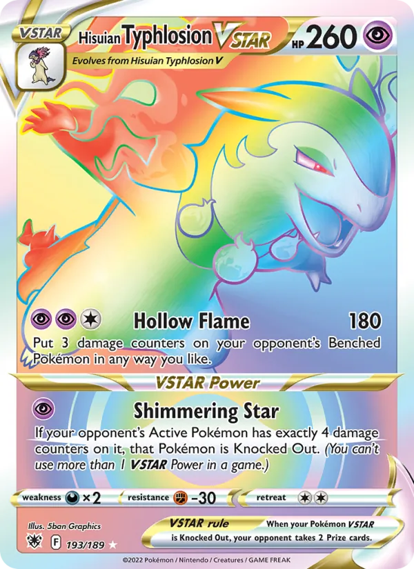 Typhlosion di Hisui V ASTRO