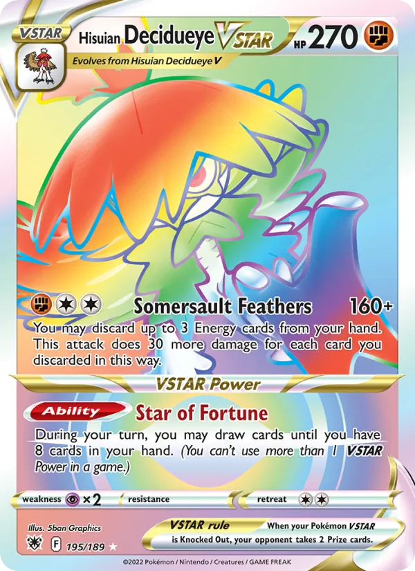 Decidueye di Hisui V ASTRO