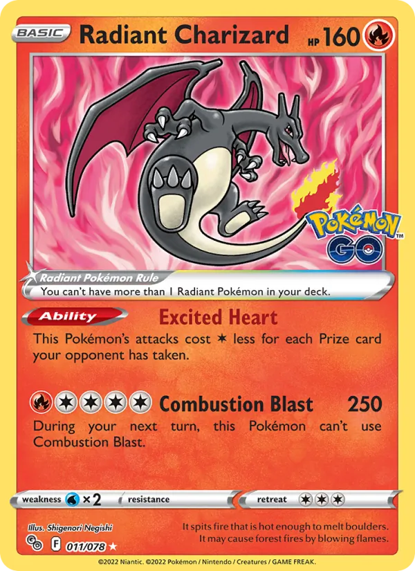 Charizard Lucente