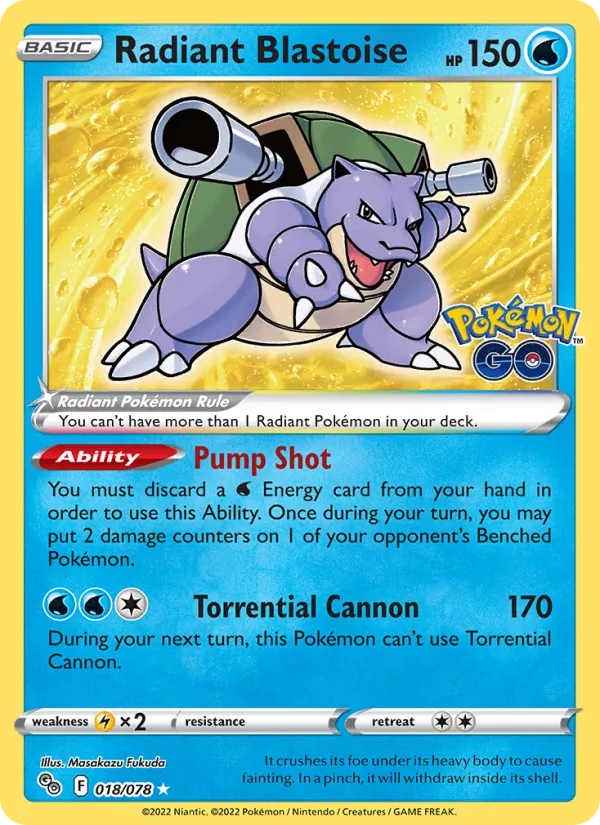 Blastoise Lucente