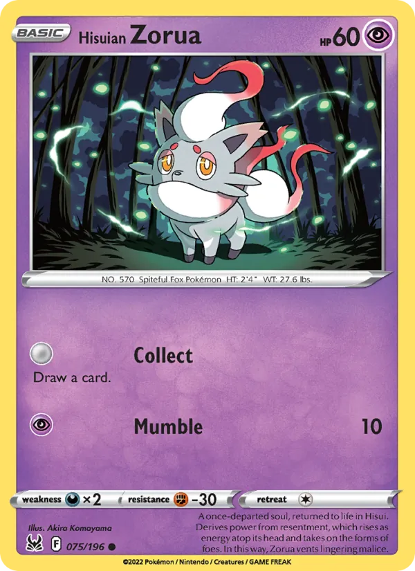 Zorua di Hisui