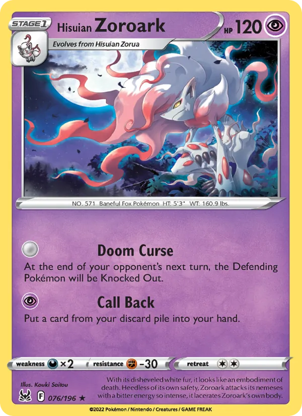 Zoroark di Hisui