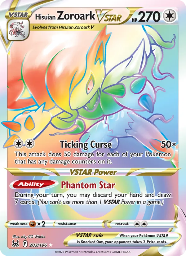 Zoroark di Hisui V ASTRO